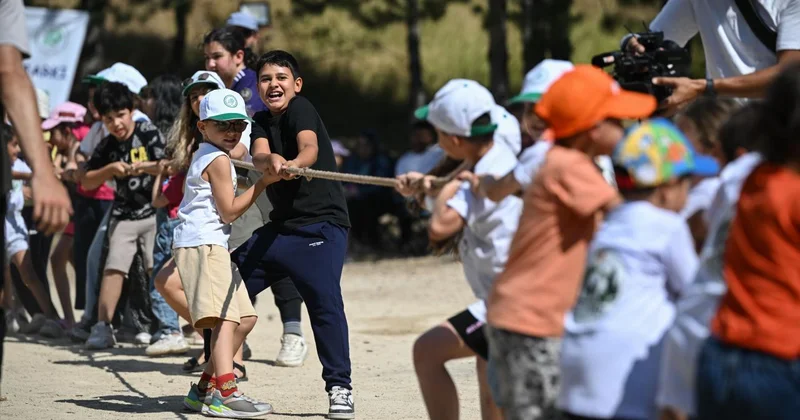 81 ilde eş zamanlı aile kampı: 10 bin aile doğayla buluştu