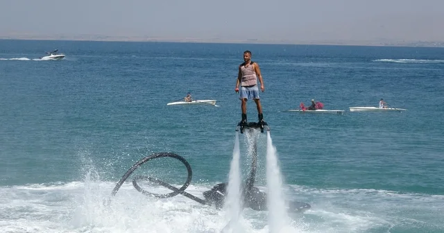 Van Gölü nde adrenalin dolu festival Van Gölü nde 12. Su Sporları Festivali başladı Van Haberleri Habertürk Yerel Haberler