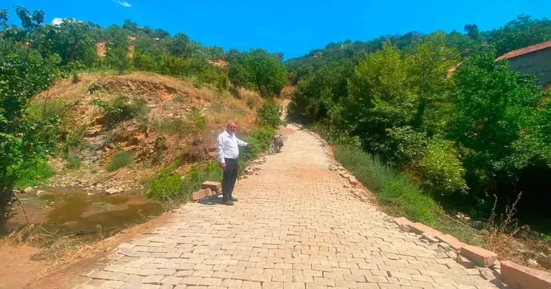 Sultanhisar’da yıllardır beklenen yol çalışması tamamlandı
