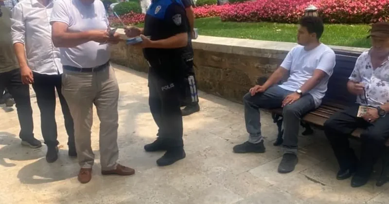 Bursa’da polisten vatandaşlara güvenlik bilgilendirmesi