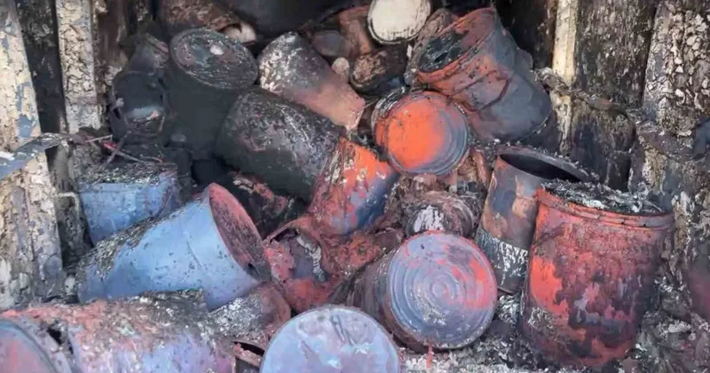 Nadezhda Gemisi Dron Saldırısında Dağıldı
