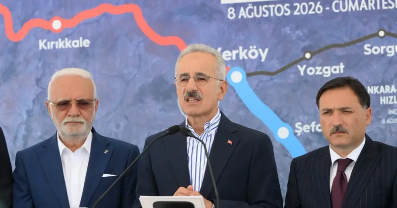 Kayseri İstanbul arası 5 saate, Kayseri Ankara arası da 1 saat 45 dakikaya düşecek!