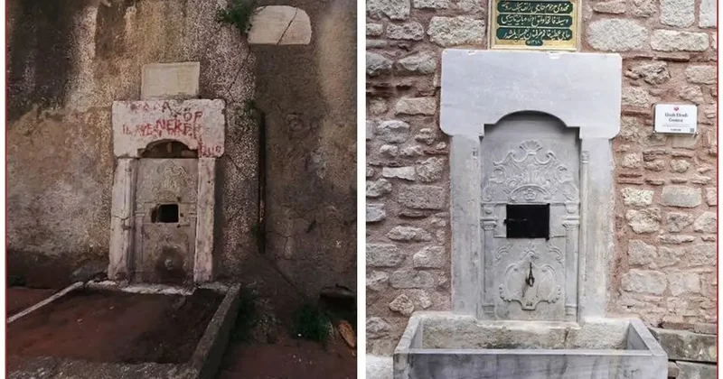 Fatih Belediyesi tarihî çeşmeleri birer birer ayağa kaldırıyor