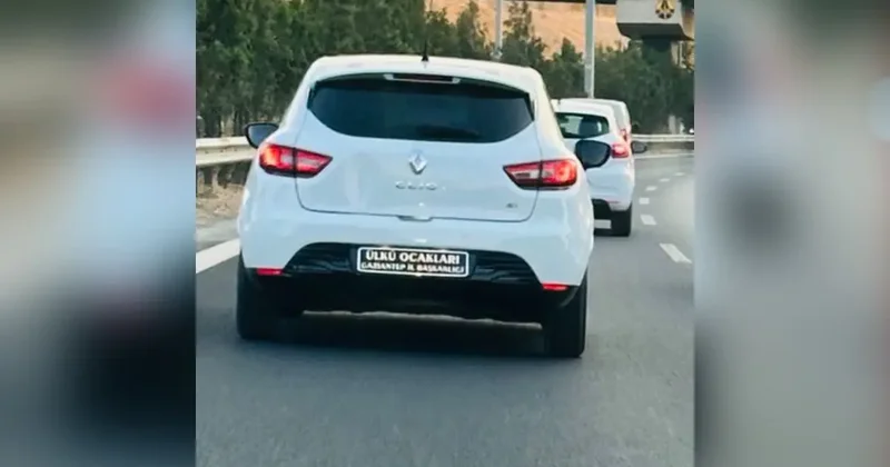 Görenleri şaşkına çevirmişti: O plakaya ceza yağdı!