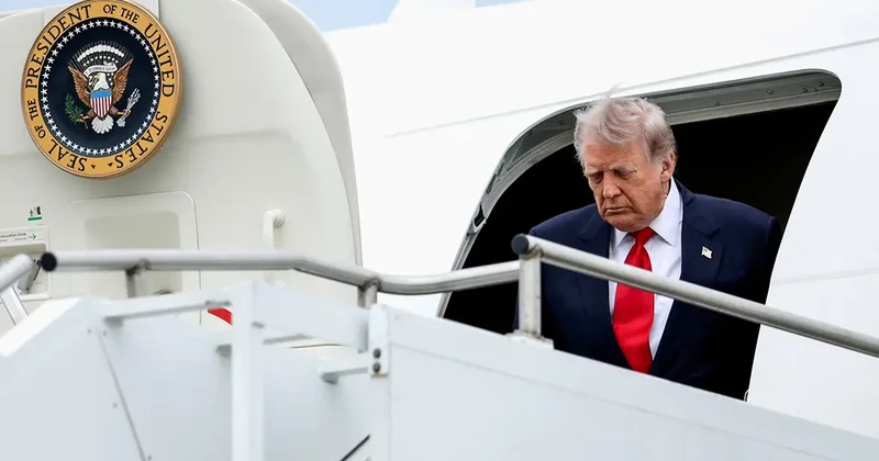 Trump ın Türkiye dönüşü uçağını değiştirmesi gündem olmuştu! ABD’de ‘köstebek’ krizi
