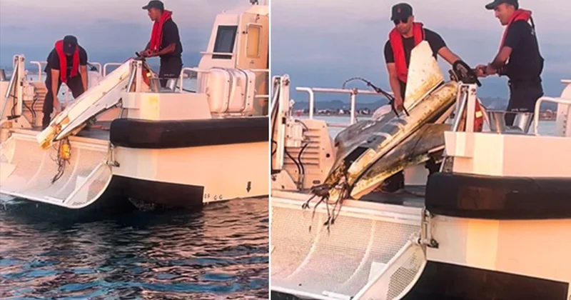 Cankurtaranlar kıyıya 500 metre mesafede buldu! İhbar üzerine ekipler geldi Sözcü Gazetesi