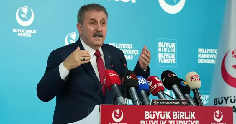 BBP lideri Destici den Çerçeve Yasa açıklaması! Mevcut haliyle kabulünü doğru bulmuyoruz