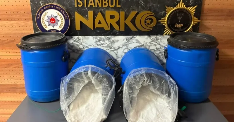 Kağıthane de ele geçirildi: Tam 104 kilo! Gözaltılar var