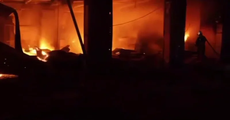 Ukrayna nın saldırılarına karşılık Kiev de hissedildi: Gökten bomba yağdı Sözcü Gazetesi