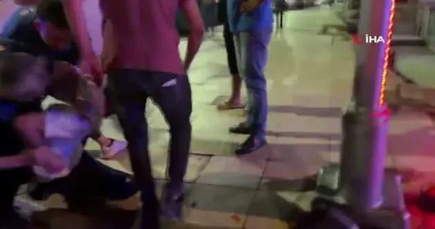 Alkollü şahıs Kelepçe vuramazlar, imkansız dedi kelepçelenip gözaltına alındı