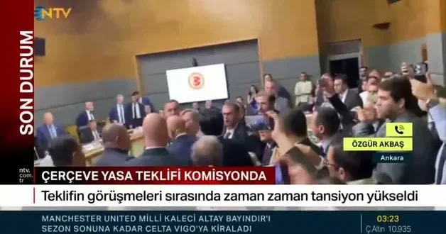 Terörsüz Türkiye teklifi Meclis te: Komisyon da gergin anlar