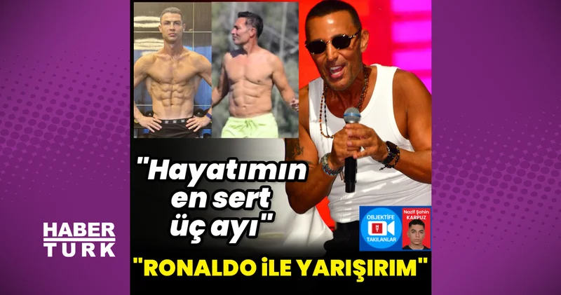 Mustafa Sandal: Ronaldo ile yarışırım