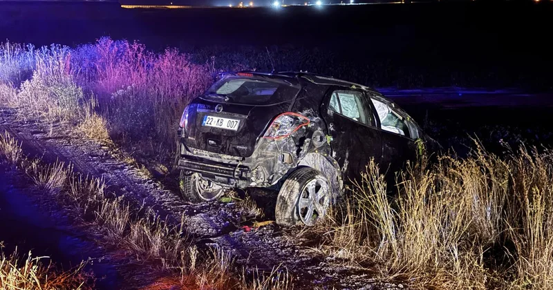 Kayseri de devrilen otomobildeki 1 çocuk öldü, 3 kişi yaralandı