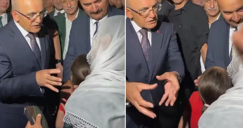 Bakan Şimşek ten işsizlikten dert yanan yaşlı kadına Kürtçe yanıt