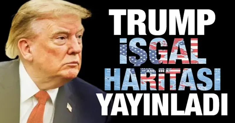 Trump işgal haritasını yayınladı