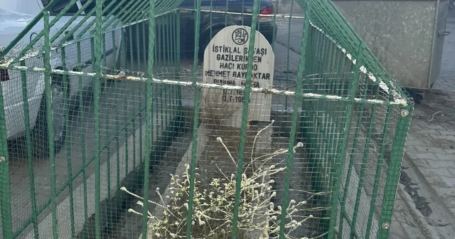 İstiklal Savaşı gazisinin mezarı yerleşim yerinin ortasında kaldı Diyarbakır Haberleri Habertürk Yerel Haberler