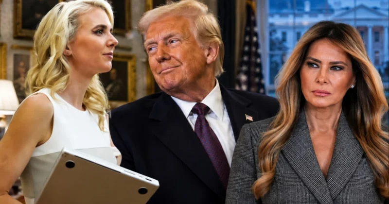 Trump ın sarışın asistanı First Lady yi kıskançlık krizine soktu Sözcü Gazetesi