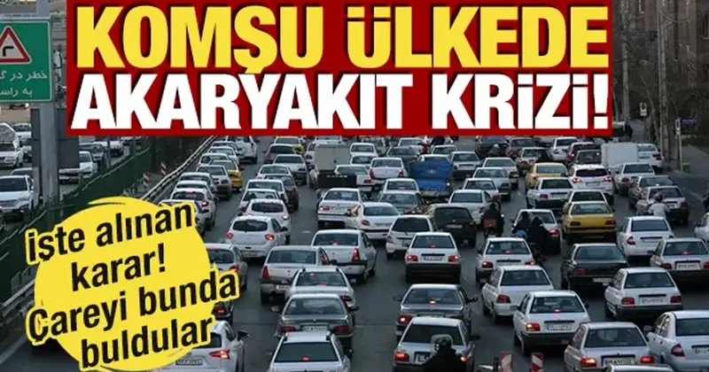 Komşu ülkede akaryakıt krizi! İşte alınan karar: Çareyi bunda buldular