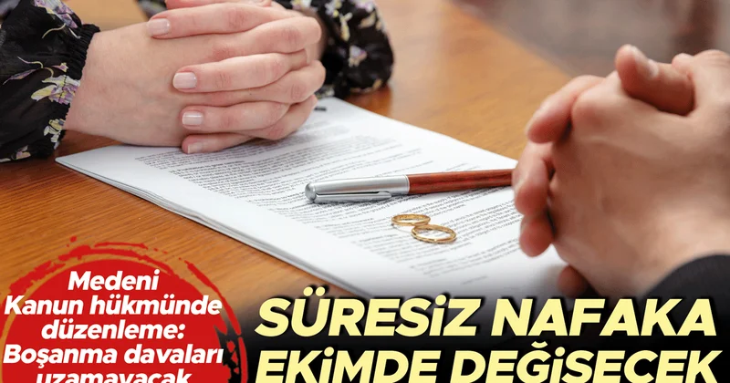 Bakan Gürlek açıkladı: Nafakaya yeni düzenleme
