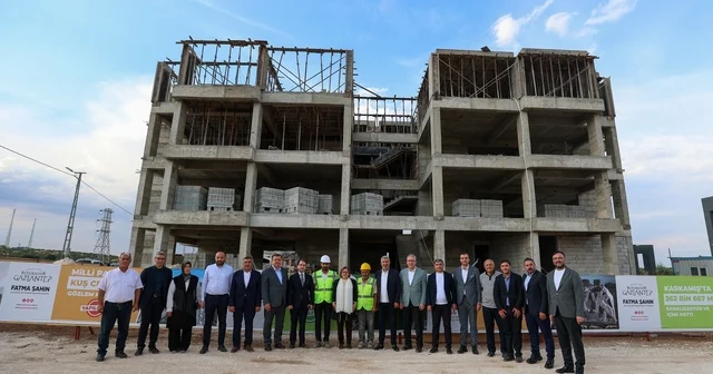 Şahin, Karkamış ta yükselen Gazi Konut projesini inceledi Gaziantep Haberleri Habertürk Yerel Haberler