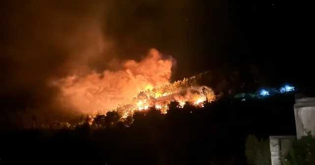 Kozan da 2 ayrı noktada orman yangını; yerleşim yerleri tedbir amaçlı boşaltıldı Adana Haberleri Habertürk Yerel Haberler