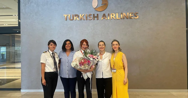 THY’nin ilk kadın kaptan pilotu emekli oldu