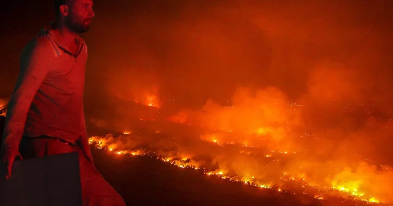 Antalya’da alevlere karşı seferberlik! Plakasız itfaiye araçlarını bile sahaya çıkardılar