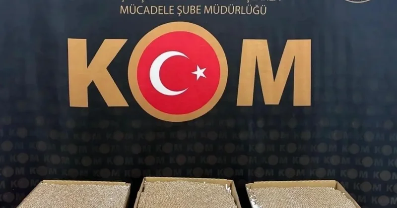 Yozgat’ta doldurulmuş makaron ele geçirildi