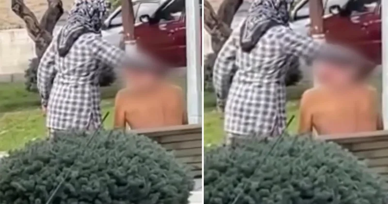 Banyoyu kirletmemek için bulduğu yöntem şaşkına çevirdi