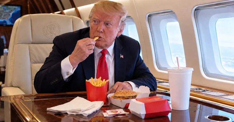Trump ın sürekli fast food tüketmesinin sebebi buymuş Sözcü Gazetesi