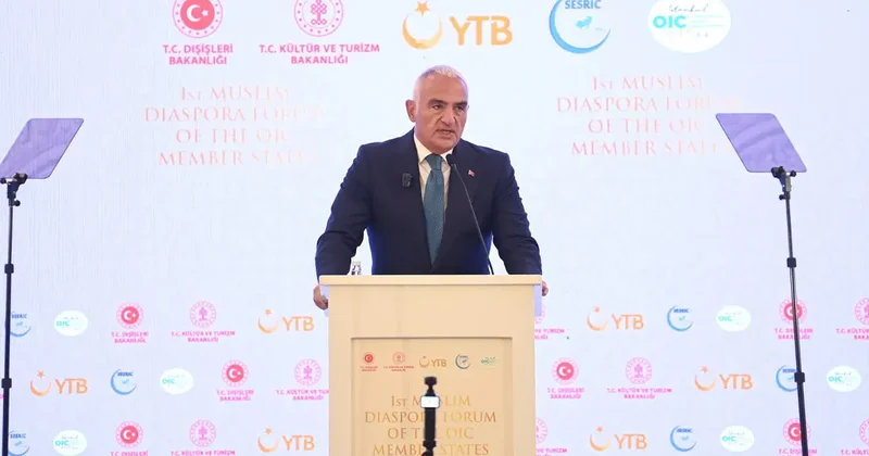 Bakan Ersoy dan Gazze çağrısı: Müslüman Diasporaların Filistin mücadelesini dünyaya anlatmada kritik rolü var