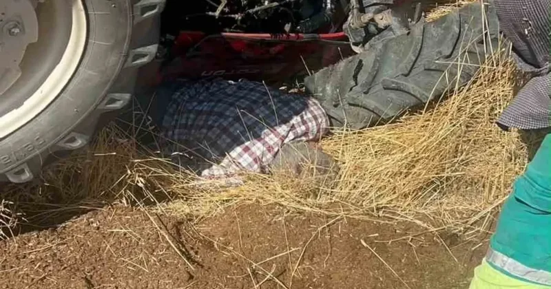 Şanlıurfa’da devrilen traktörün sürücüsü yaralandı