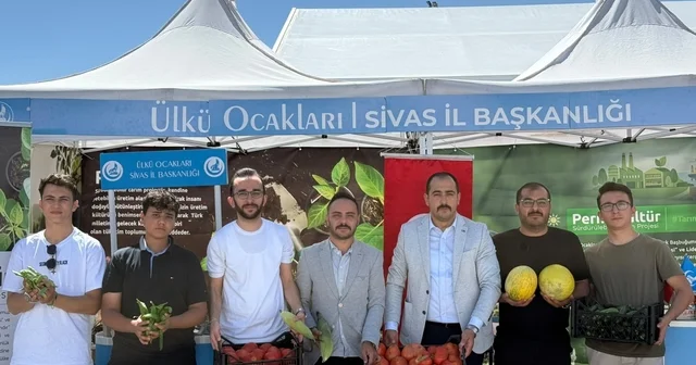 Sivas Ülkü Ocakları permakültür ve sürdürülebilir tarım projesini sergiledi Sivas Haberleri Habertürk Yerel Haberler