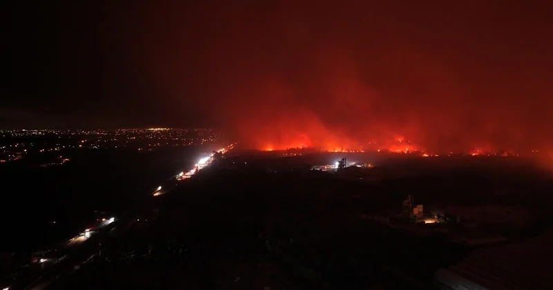 Antalya nın 3 farklı bölgesinde yangın