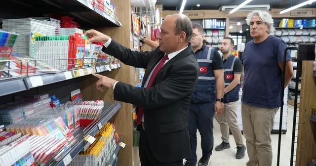 Gaziantep te kırtasiyelere fahiş fiyat ve etiket denetimi Gaziantep Haberleri Habertürk Yerel Haberler