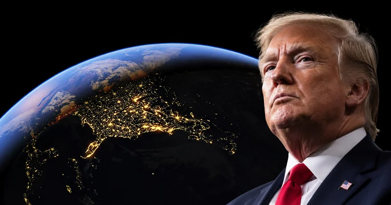 Trump ın yeni haritası 4 ülkeyi karıştırdı: Sınırları sildi attı Sözcü Gazetesi