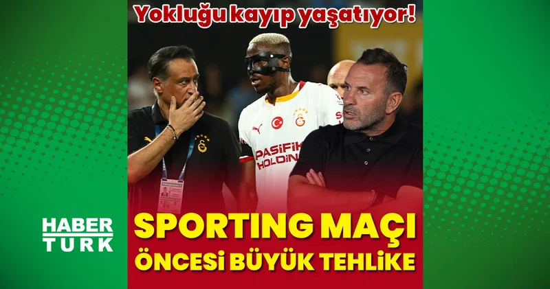 Sporting maçı öncesi Victor Osimhen in yokluğunda Okan Buruk u bekleyen tehlike! 14 maçta 19 puan kaybı