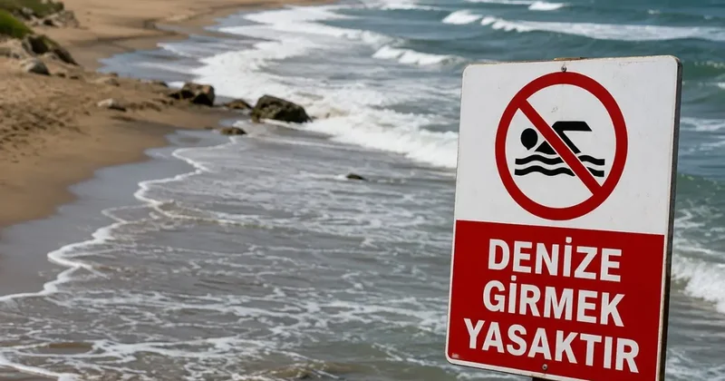 Vize ve Demirköy’de denize girişlere yasak kararı