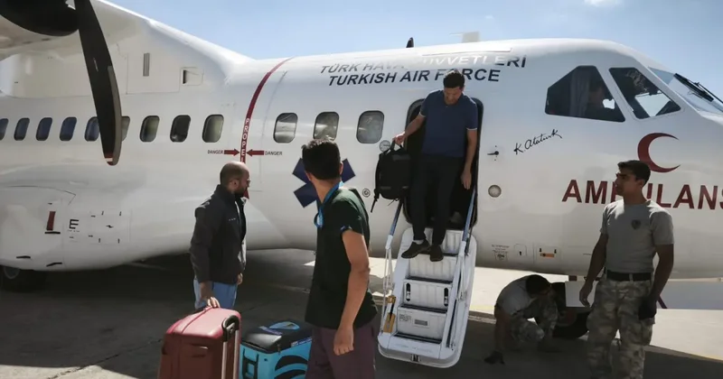 Hava Kuvvetleri Muğla dan Ankara ya karaciğer grefti ulaştırdı