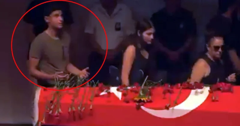 Cenazede herkes geçip giderken tabutu başında dua eden o genç kim?