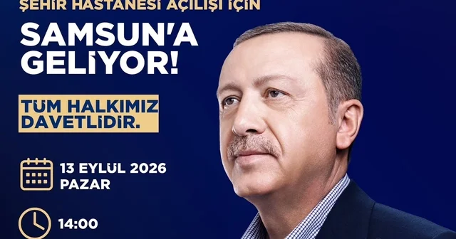 Köse: 13 Eylül de Cumhurbaşkanımız ile Şehir Hastanesi nde buluşuyoruz Samsun Haberleri Habertürk Yerel Haberler