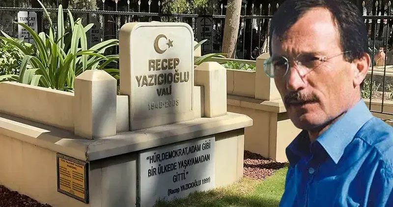 Recep Yazıcıoğlu mezarı başında anıldı