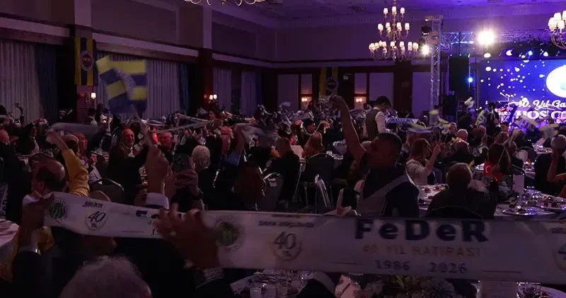 Fenerbahçeliler Derneği’nin 40’ıncı yılı kutlandı
