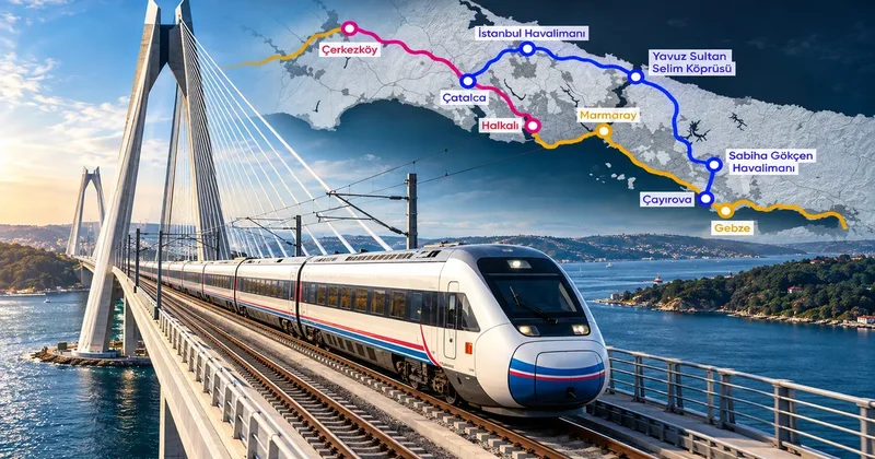 İstanbul a çift hatlı yeni demiryolu geliyor! Bakan Uraloğlu ilk teklif için tarih verdi