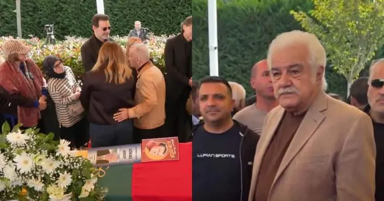 Göksel Arsoy un cenazesinde gerginlik! Serdar Gökhan dan fotoğraf isteğine sert tepki