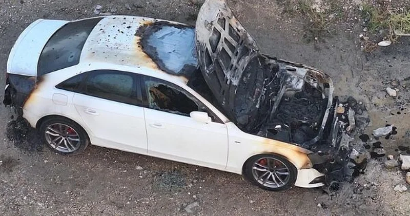 Otomobile önce ateş açıldı sonra kundaklandı! Son dakika haberleri