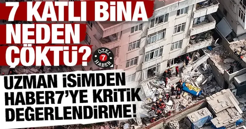 Maltepe deki bina neden çöktü? Uzman isim uyardı: Binayı kanser gibi sarmış!