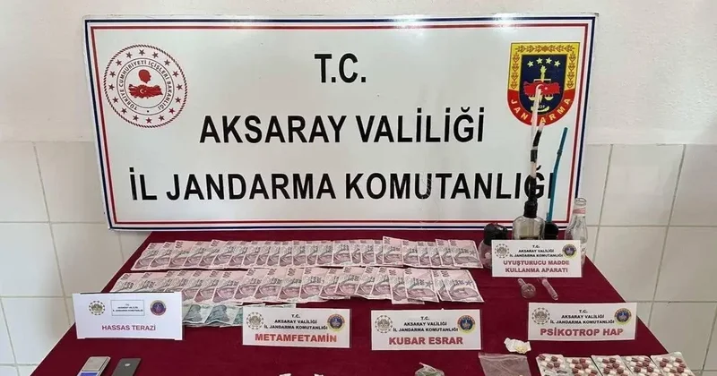 Aksaray’a uyuşturucu sevkiyatına jandarma darbesi