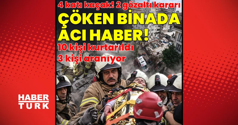 SON DAKİKA HABERİ: Maltepe de bina çöktü! Arama kurtarma çalışmaları başladı Maltepe deki bina neden çöktü, hayatını kaybeden ve yaralanan var mı? Son dakika haberleri