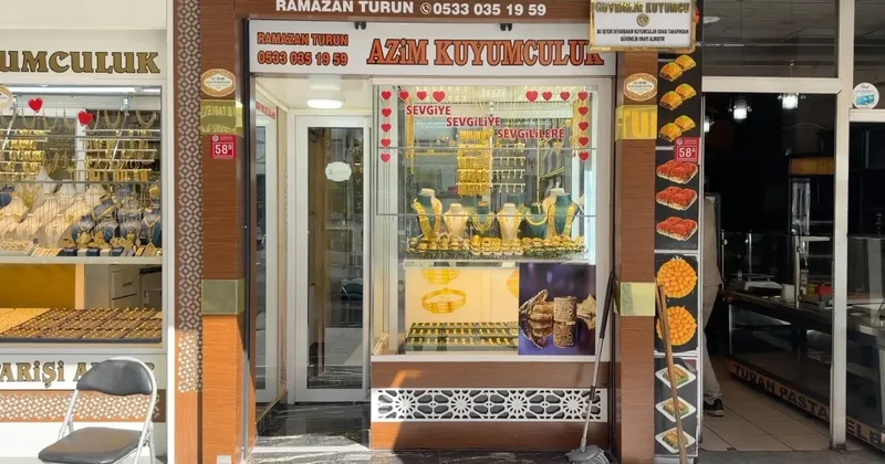 Diyarbakır da kuyumcuya silahlı saldırı! 100 bin dolar haraç istemişler...